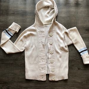 Arizona Jean Company Sweaters - Arizona Cream Hooded Cardigan Arizona Jean Company Sweaters - Arizona Cream Hooded Cardigan